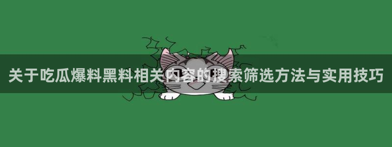 吃瓜网